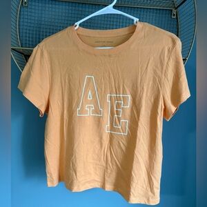 American Eagle Peach Crewneck Tee